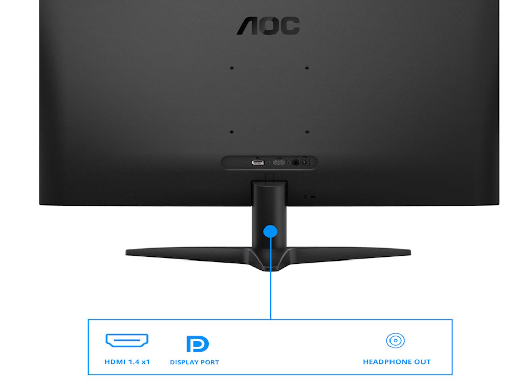 Monitor AOC 27B36X  27"/IPS/1920X1080/144Hz/0.5ms MPRT/HDMI,DP/Adaptive sync/VESA/crna