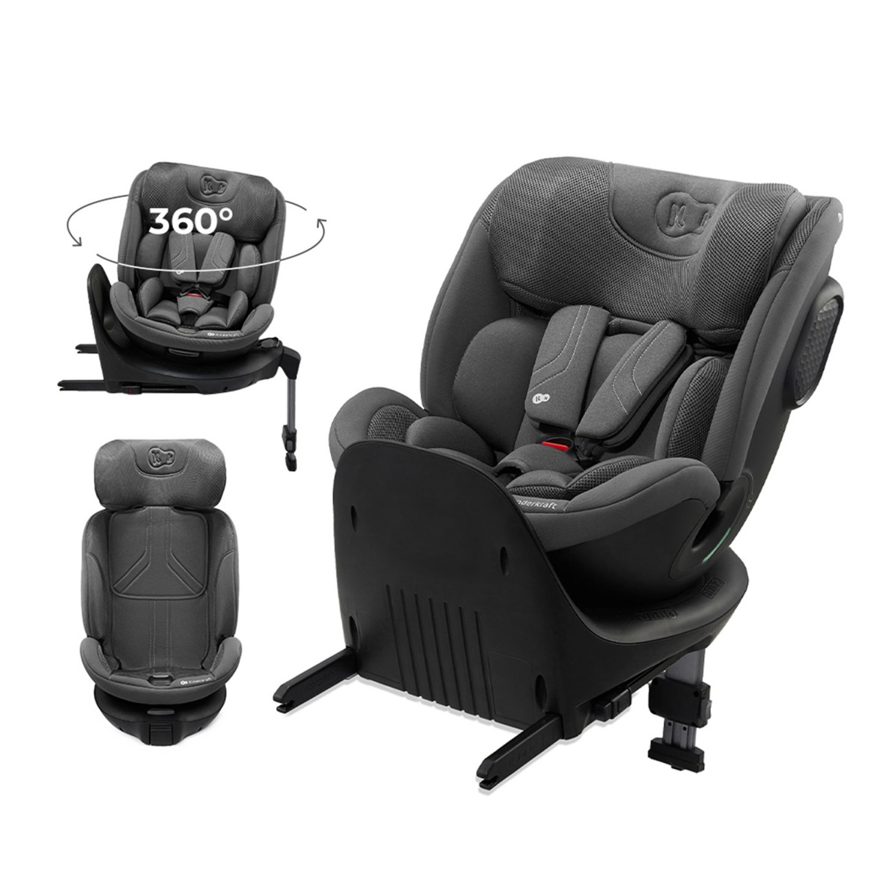 Kinderkraft auto sediste XRIDER 2 i-Size GREY