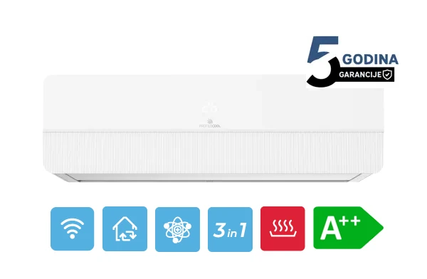 Klima uređaj PROFILOCOOL ICSD-12WIHHP WHITE12000BTU A++ InverterWifi/GSJ/plasma