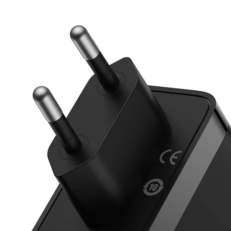 Brzi Punjac BASEUS GaN5 Pro/140W/2xC+U/crna/+ 240W Type-C to Type-C kabl/1m/crna