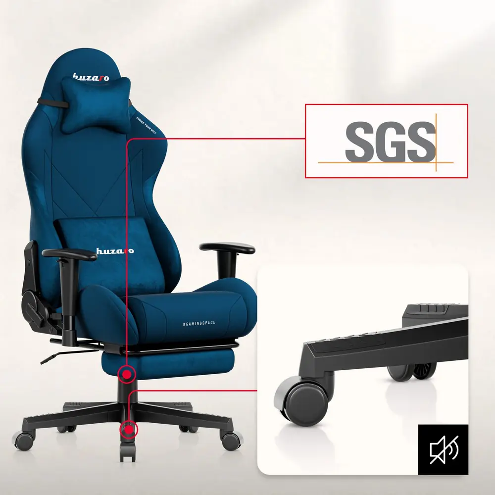 Huzaro Force 5.7 Plava Gaming stolica