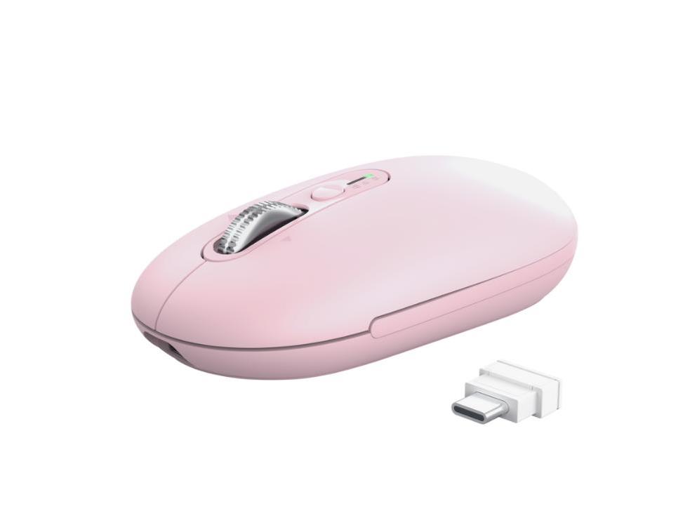 Miš TRUST SERON HYPSCROLL SLIM WRLS MOUSE/roze