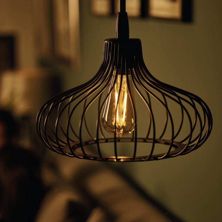 LED filament sijalica dimabilna toplo bela 8W