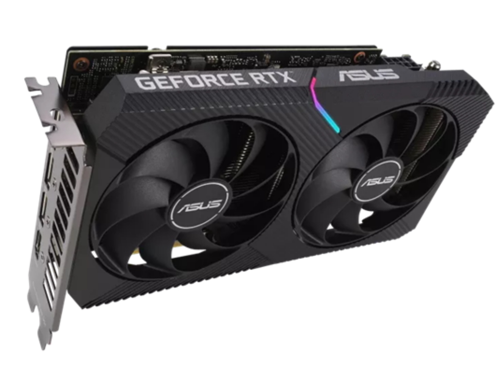 Graficka karta ASUS DUAL-RTX3060-O12G-V2 NVD/12GB/GDDR6/192bit/crna
