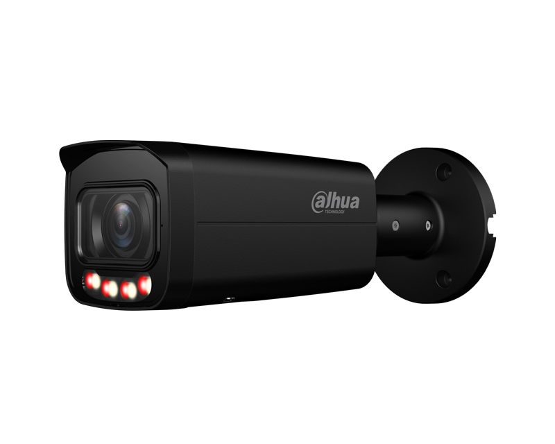 IPC-HFW2449TP-ZAS-IL-27135-Black 4MP Smart Dual Light Fixed-focal Bullet WizSense Network Camera