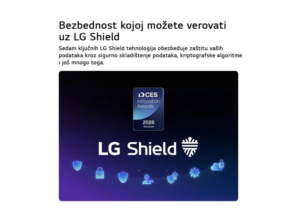 Televizor LG 85NU800B3LA/Nano/85"/4K Ultra HD/smart/webOS 26/crna