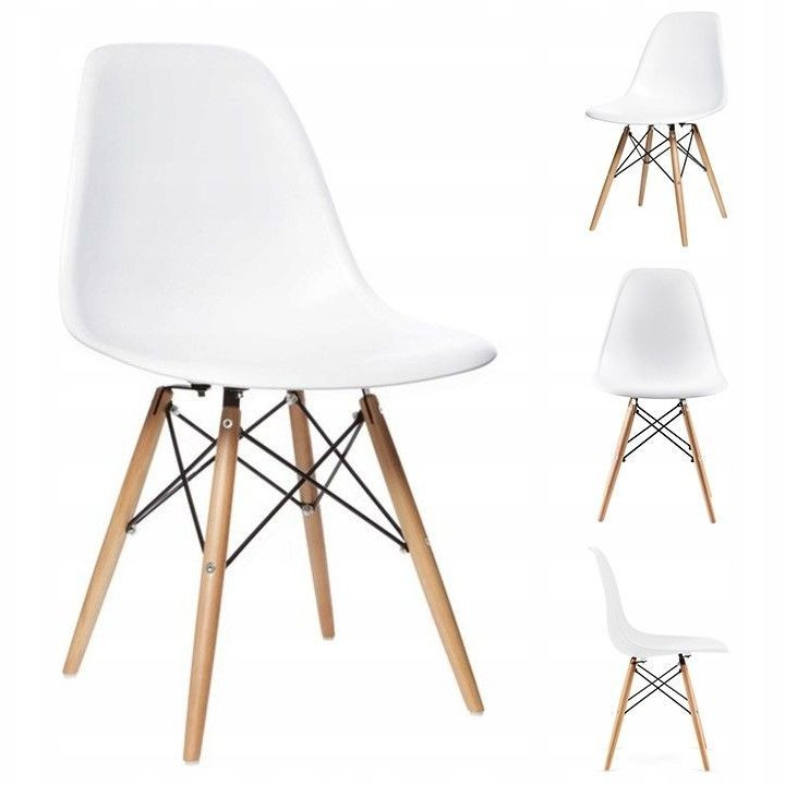 MILANO SET 4 STOLICE WHITE