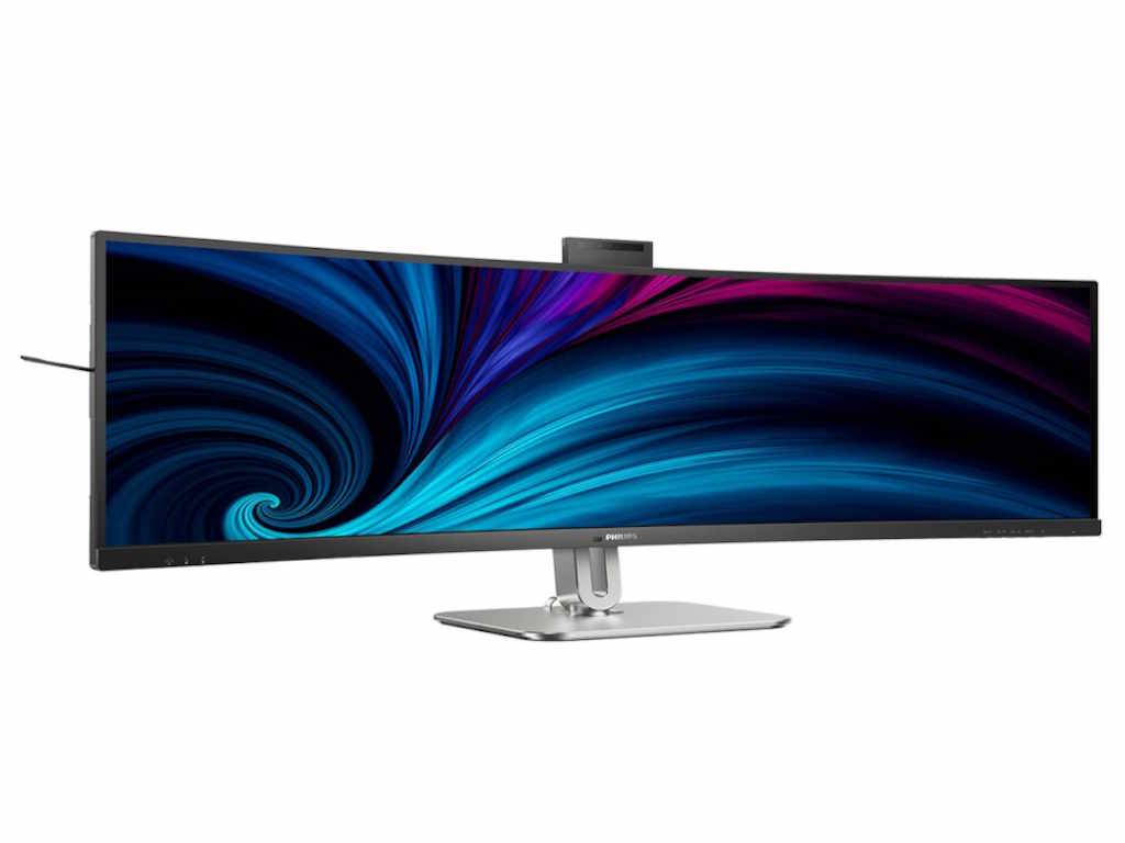 Monitor PHILIPS 49B2U5900CH/00 49"/VA,zakrivljen,32:9/5120x1440/75Hz/4ms GtG/HDMIx2,DP,USB,LAN/kamer