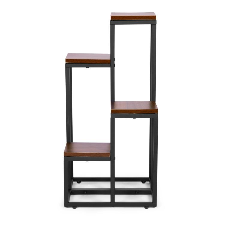 Polica za cveće dark walnut ModernHome
