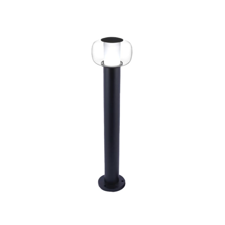 Stubna lampa 1xGU10 IP65 crna