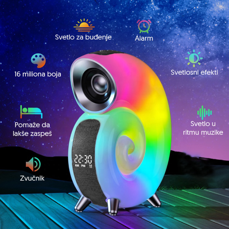 Bluetooth RGB zvučnik