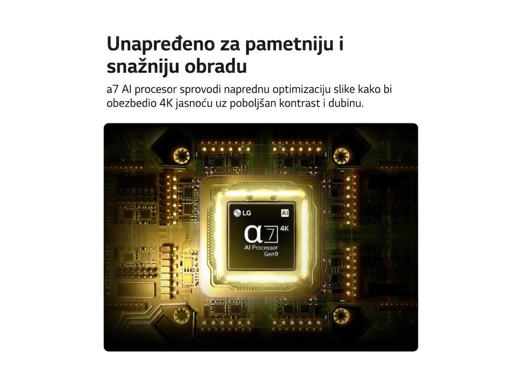 Televizor LG 85NU800B3LA/Nano/85"/4K Ultra HD/smart/webOS 26/crna