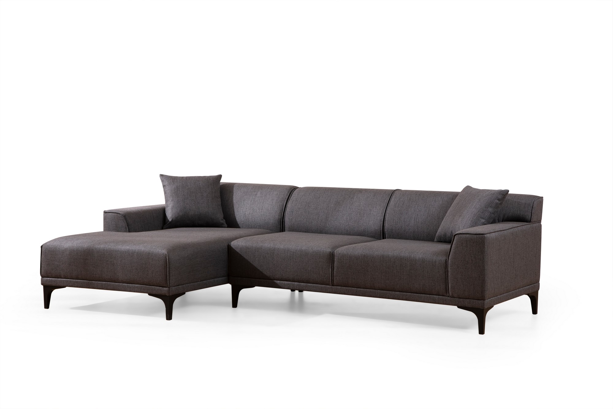 Ugaona garnitura Petra L Corner - Antracit