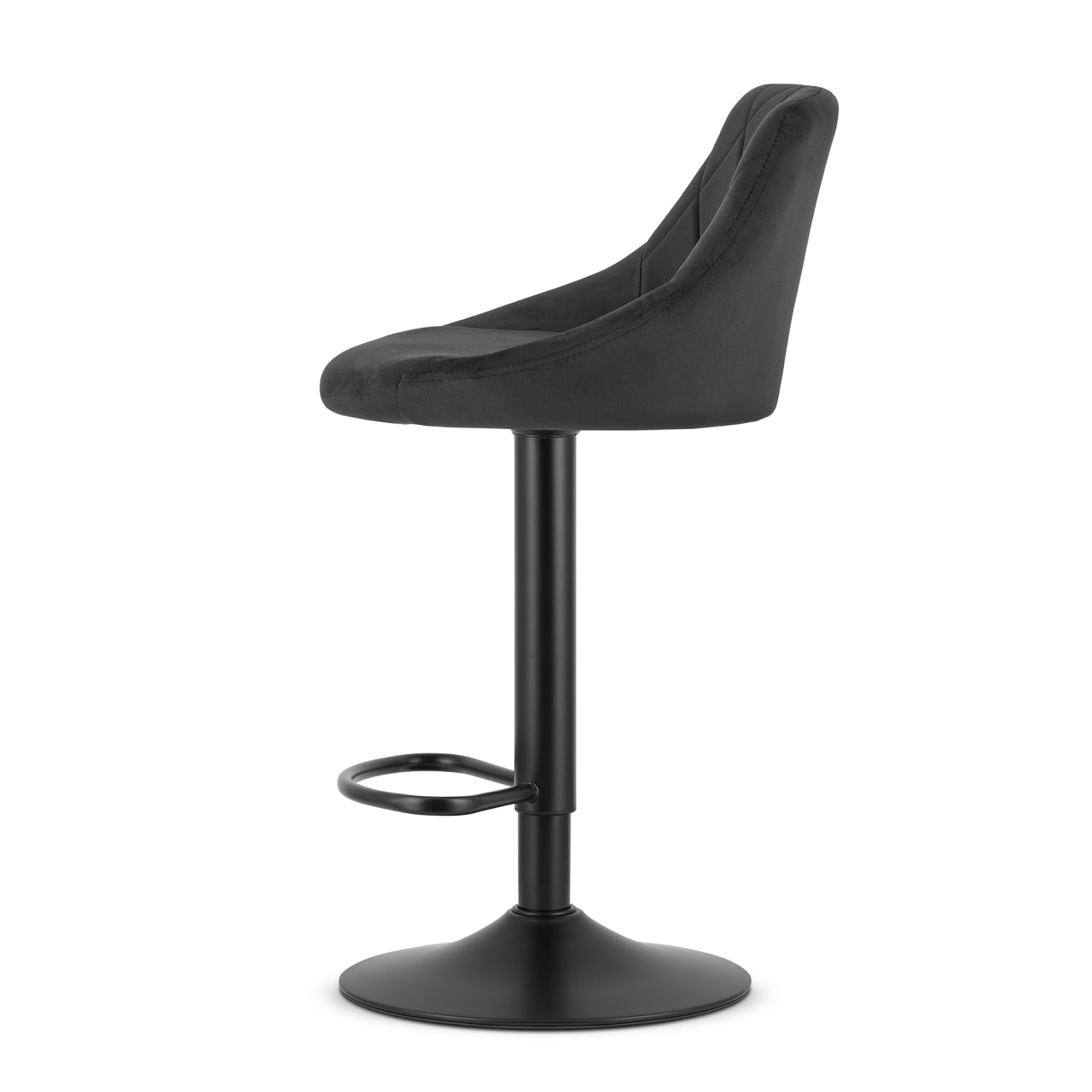 Barska stolica Kast black / black baza