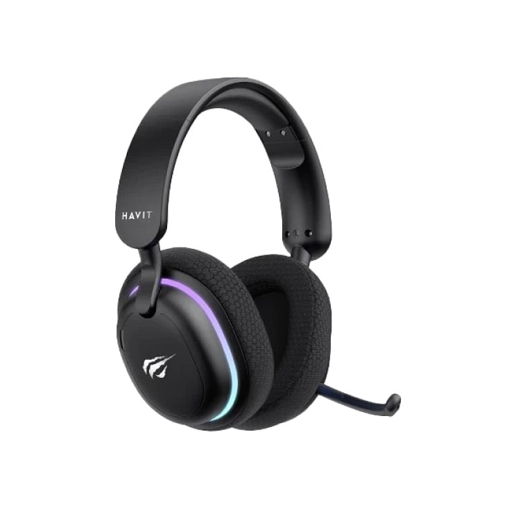 HAVIT Fuxi-H7 bežične gaming slušalice sa mikrofonom, Bluetooth 5.2, crne