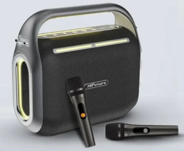 Zvučnici HiFuture MusicBox 200 100W bluetooth + 2 mikrofona, crni