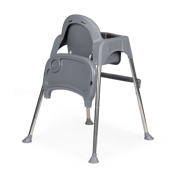 HRANILICA ZA BEBE 2U1 SA POSTOLJEM I POJASEVIMA GRAY ECOTOYS