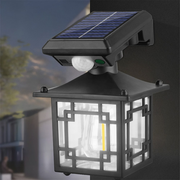 Solarna lampa sa senzorom pokreta