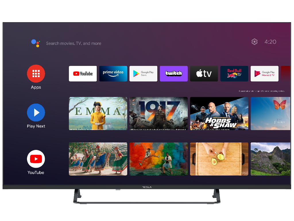 Televizor TESLA 40E625BFS/LED/40"/Full HD/smart/Android/crna/frameless
