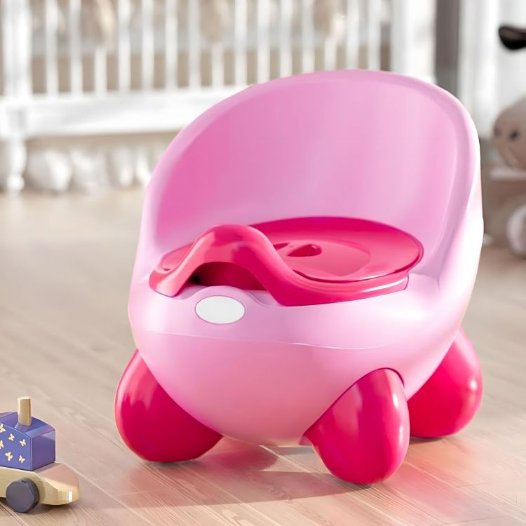 Noša za decu sa uklonivim umetkom i neklizajućim nogicama, roze, ECOTOYS