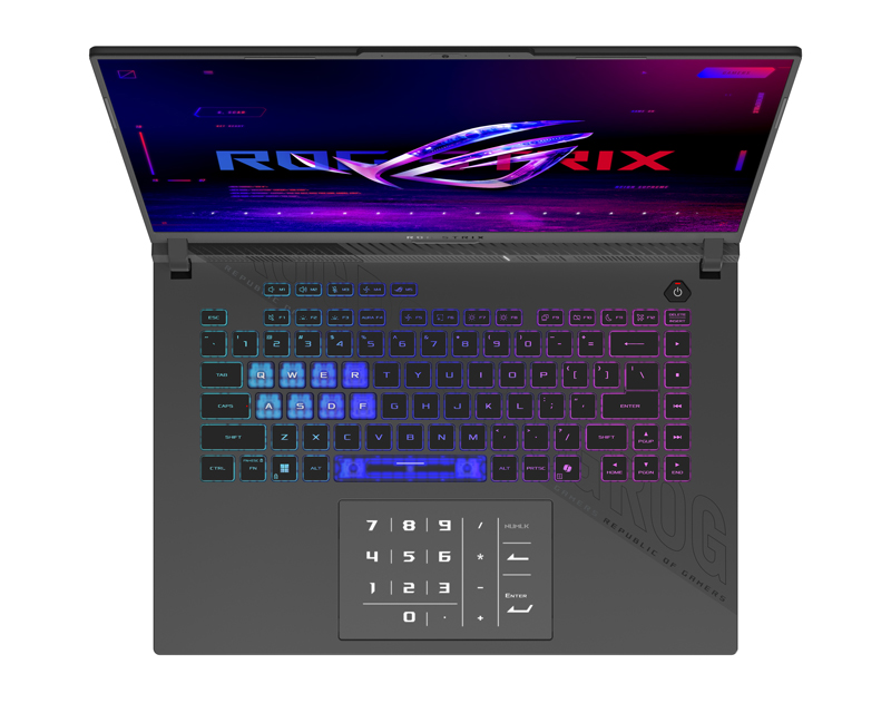 ROG Strix G16 G614PM-UI-RV169 (16 inča FHD+, Ryzen 9 8940HX, 16GB, SSD 1TB, GeForce RTX 5060) laptop +  ranac