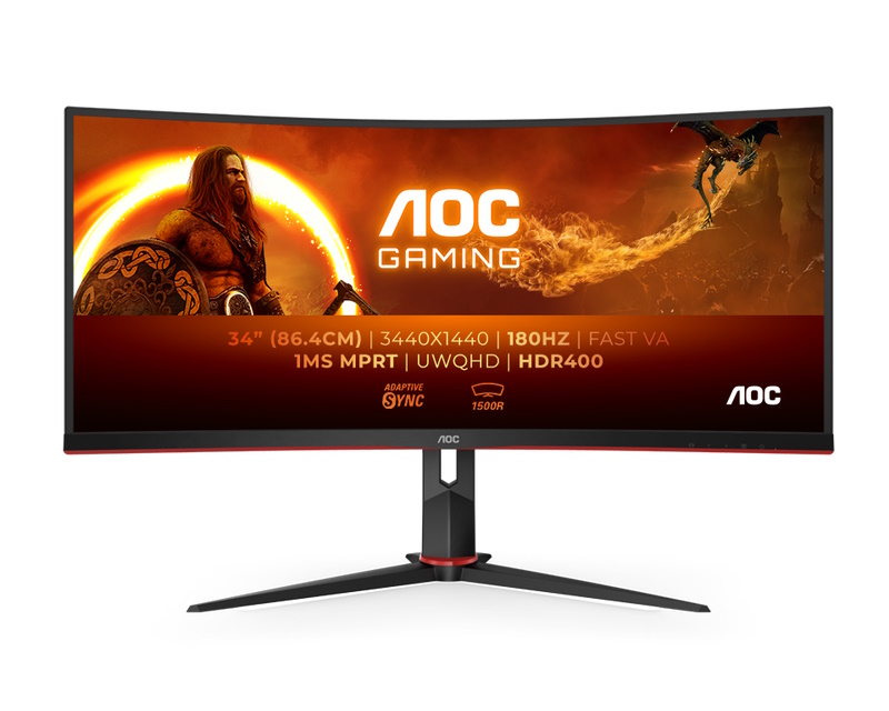34 inča CU34G2XP/BK WQHD Gaming zakrivljeni monitor