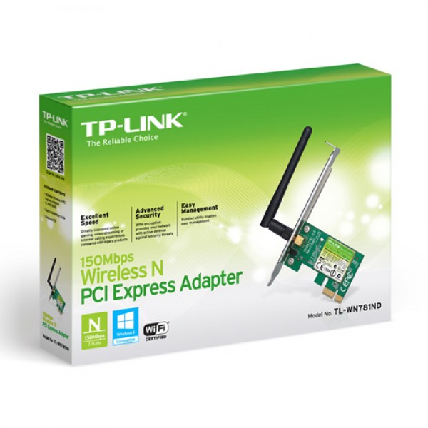 LAN MK TP-LINK TL-WN781ND 150Mbps Wireless N PCIe