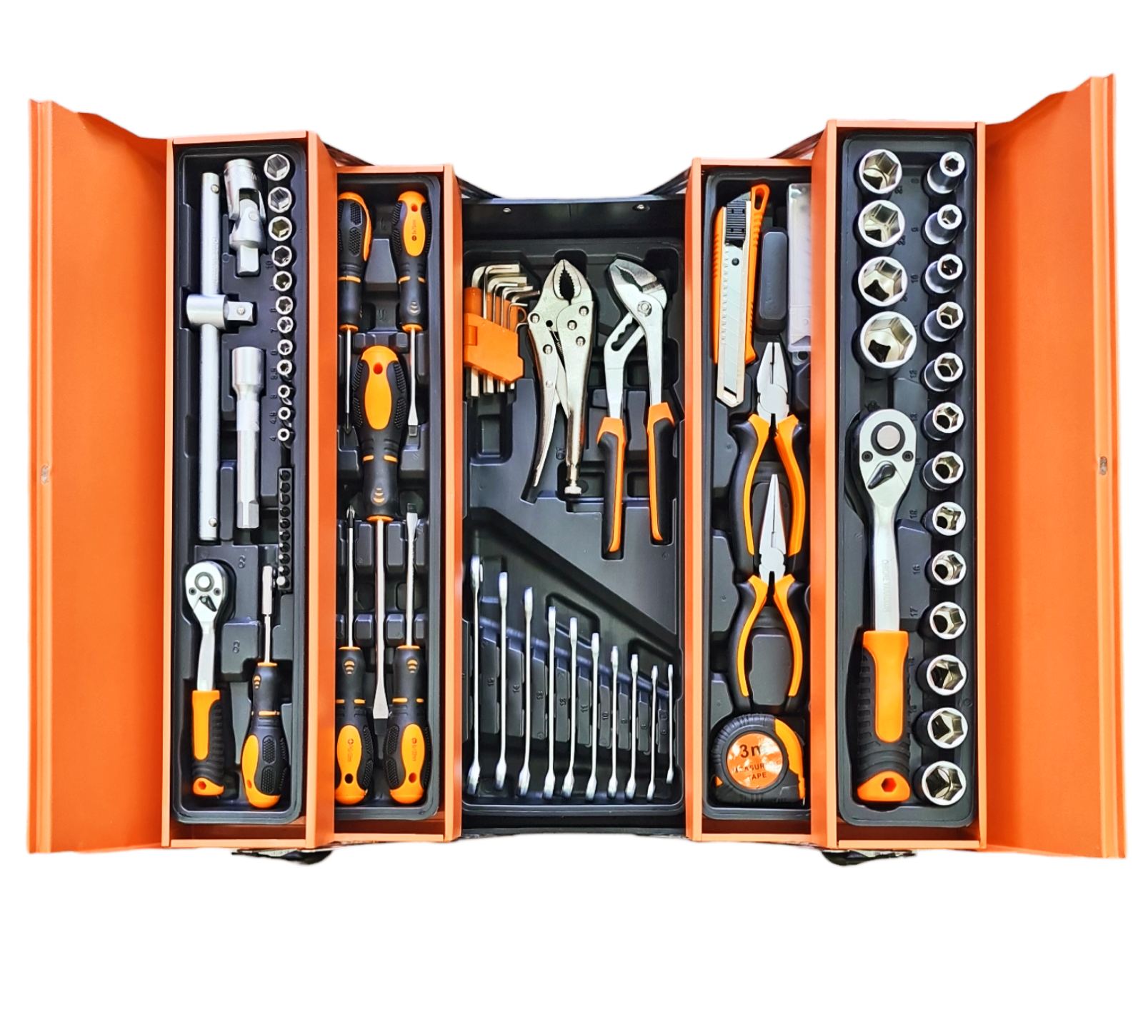 PROLINETECH Set alata u metalnoj kutiji – 85 delova PLT/KA-85