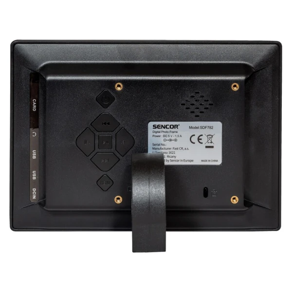 Digitalni Foto ram za slike SENCOR SDF 782 BK crna