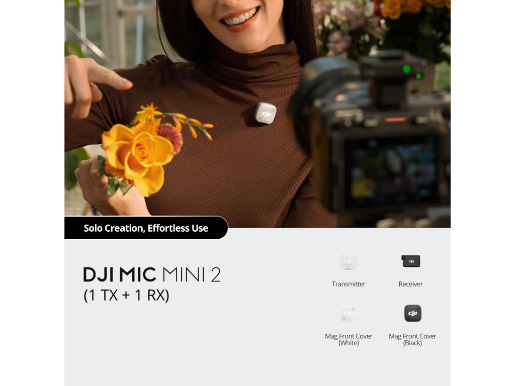 Mikrofon DJI Mic Mini 2 (1TX + 1RX)