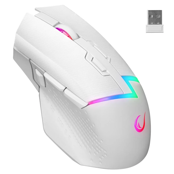Miš Wireless gaming Rampage DROP M3 V2 beli 42562