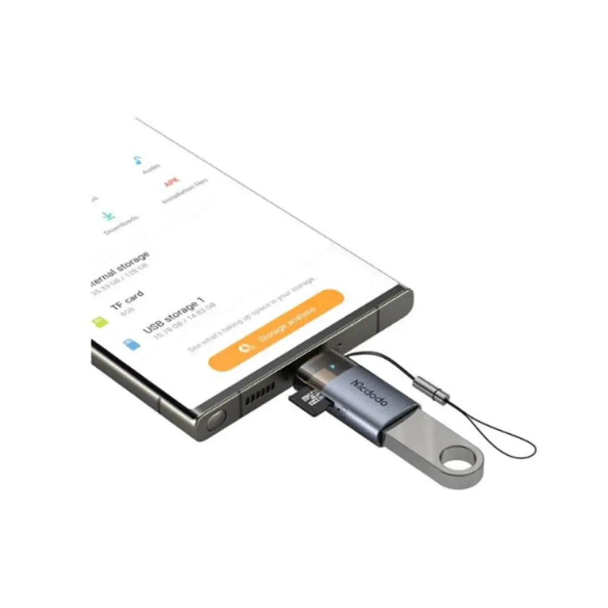 Adapter MCDODO OT-7600 2u1 USB-A na USB-C + čitač