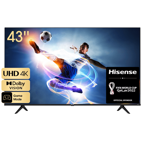 HISENSE 43" LED 4K UHD Smart TV 43A6BG + Zidni nosač LCDH644T