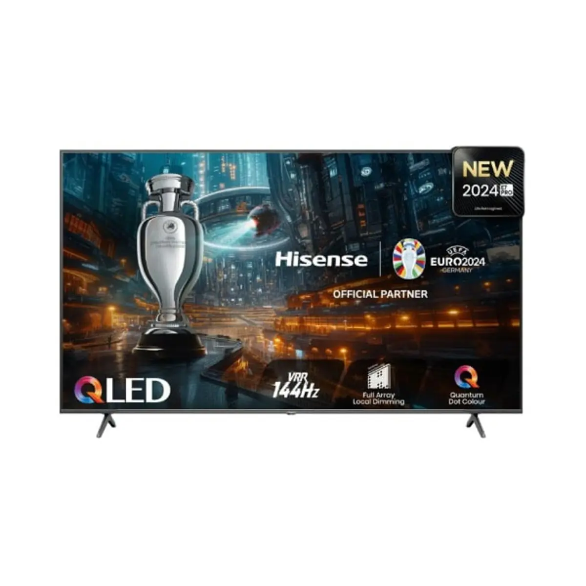 Televizor Hisense H75E7NQPRO,Smart, QLED, UHD 4K, 75" (190.5 cm), DVB-T/T2/C/S/S2