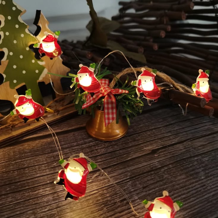 LED svetleći niz "deda mraz" 0.9m