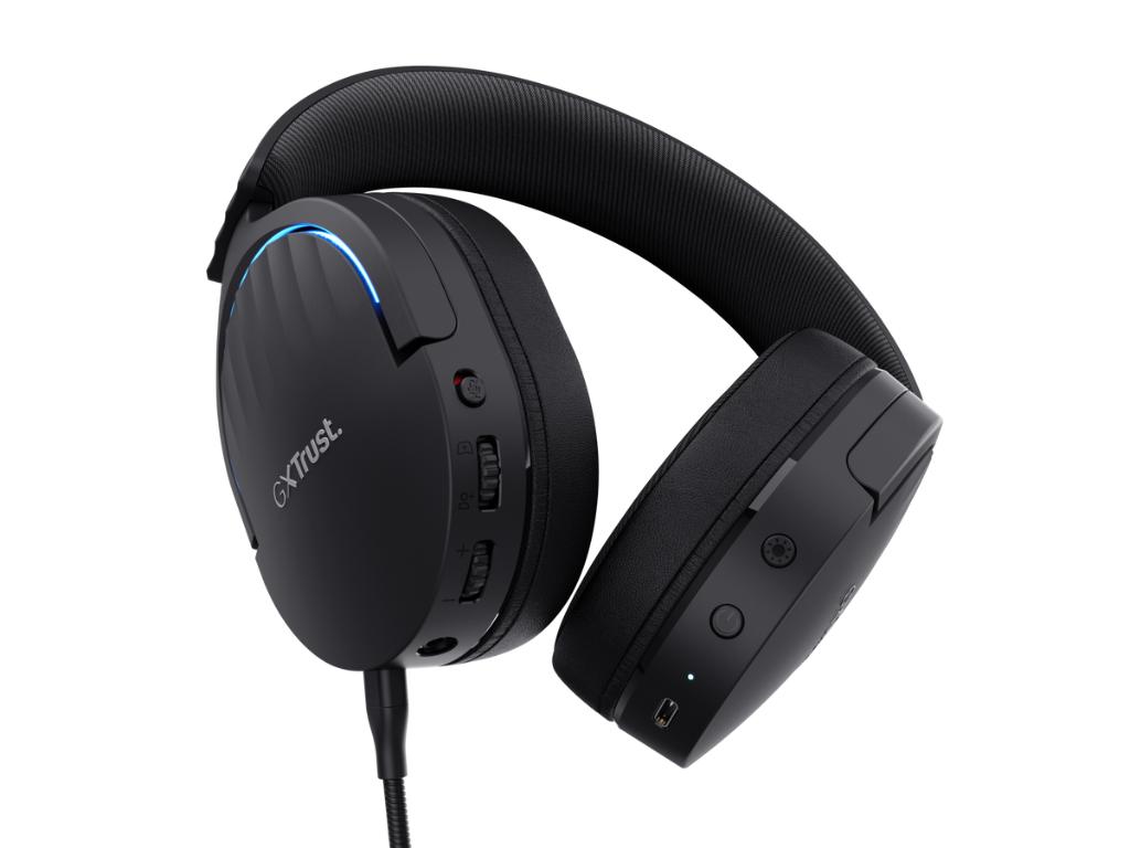 Slušalice TRUST GXT491 FAYZO WIRELESS HEADSET BLK