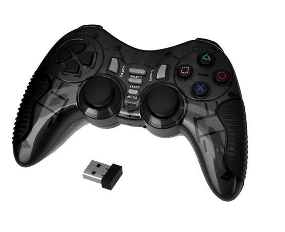 GamePad JT-GPC028 Crni Bezicni PC+PS3+Android TV