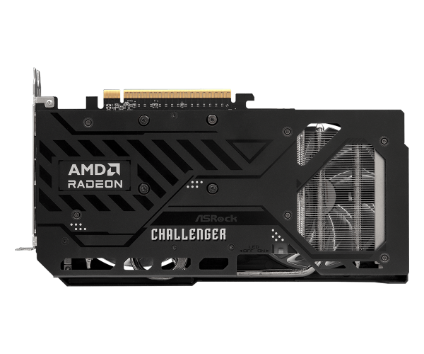 SVGA ASrock RX 9060 XT Challenger 16GB/GDDR6/128bit/crna, RX9060XT CL 16GO