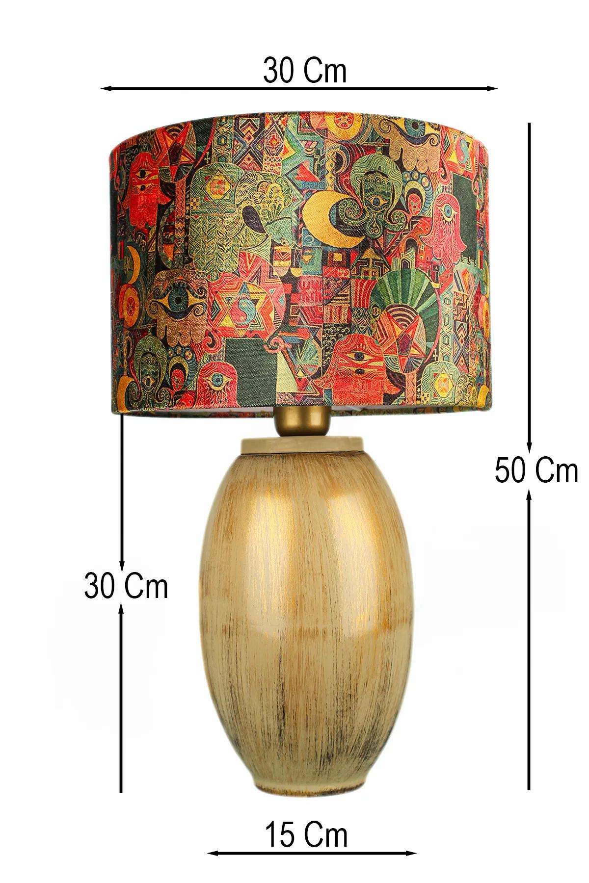 Stona lampa BK078 Višebojna