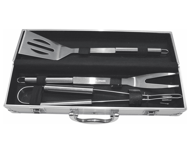 FZG 9014 Pribor za roštilj (3 dela) + kofer