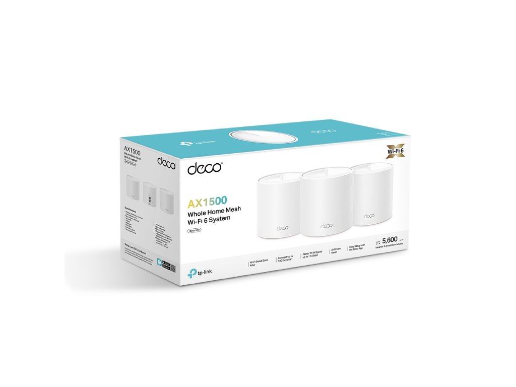 Mrežni sistem TP-LINK Deco X10(3-pack)