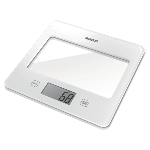 Kuhinjska vaga Sencor SKS 5030WH/bela/do 5 kg