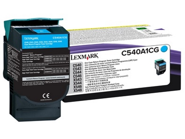 Toner LEXMARK C54x, X54x Return Program/plava