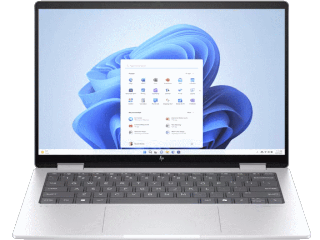 Laptop HP Envy x360 14-fa0001nn W11H/14"WUXGA Touch/Ryzen 7-8840HS/16GBonb/512GB/backl/EN/3g/srebrna