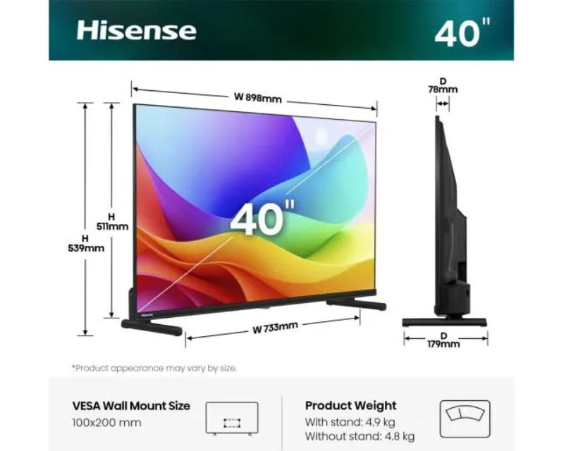 40 inča 40A5S QLED FHD Smart TV