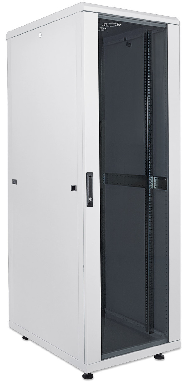 Rack orman Intellinet 713030 19"/42U 600x600x2033/staklena vrata/bravica