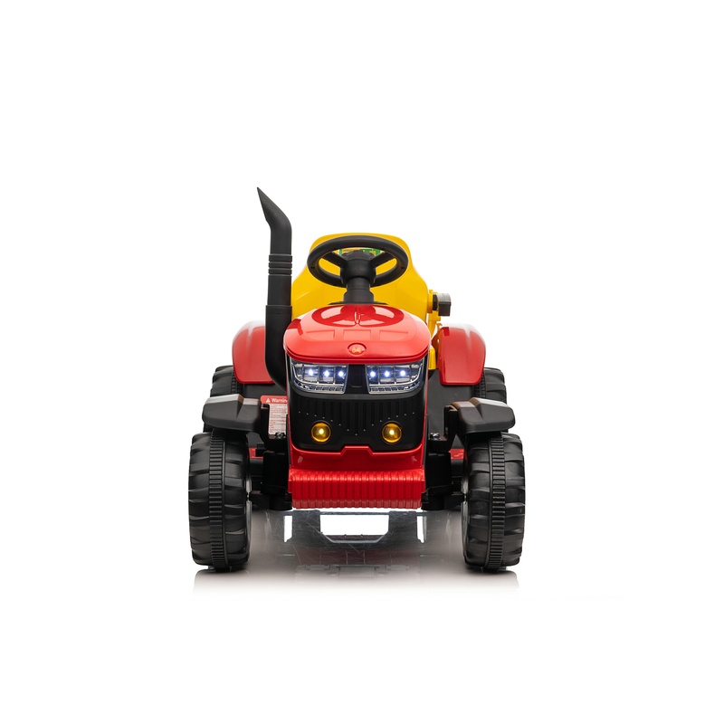 Traktor Sa Prikolicom Crveni