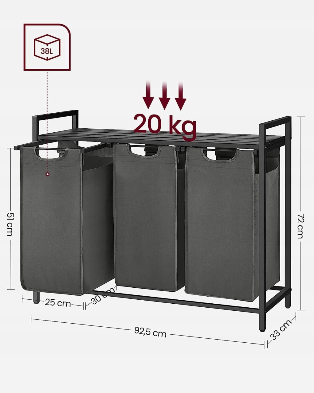 Ormaric za kupatilo - BLH301G01
