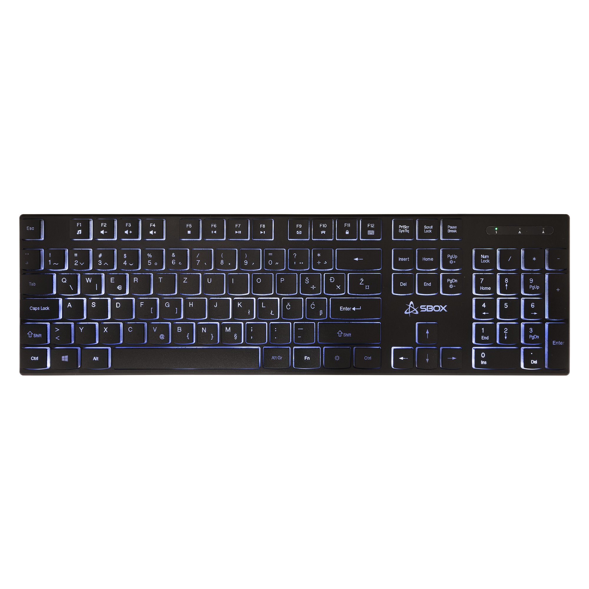 S BOX K 22 USB Tastatura - SR