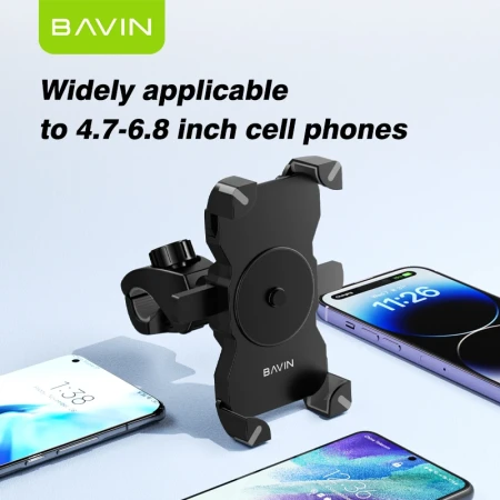 Bavin držač za bicikl/motor/skuter crna - PC1027